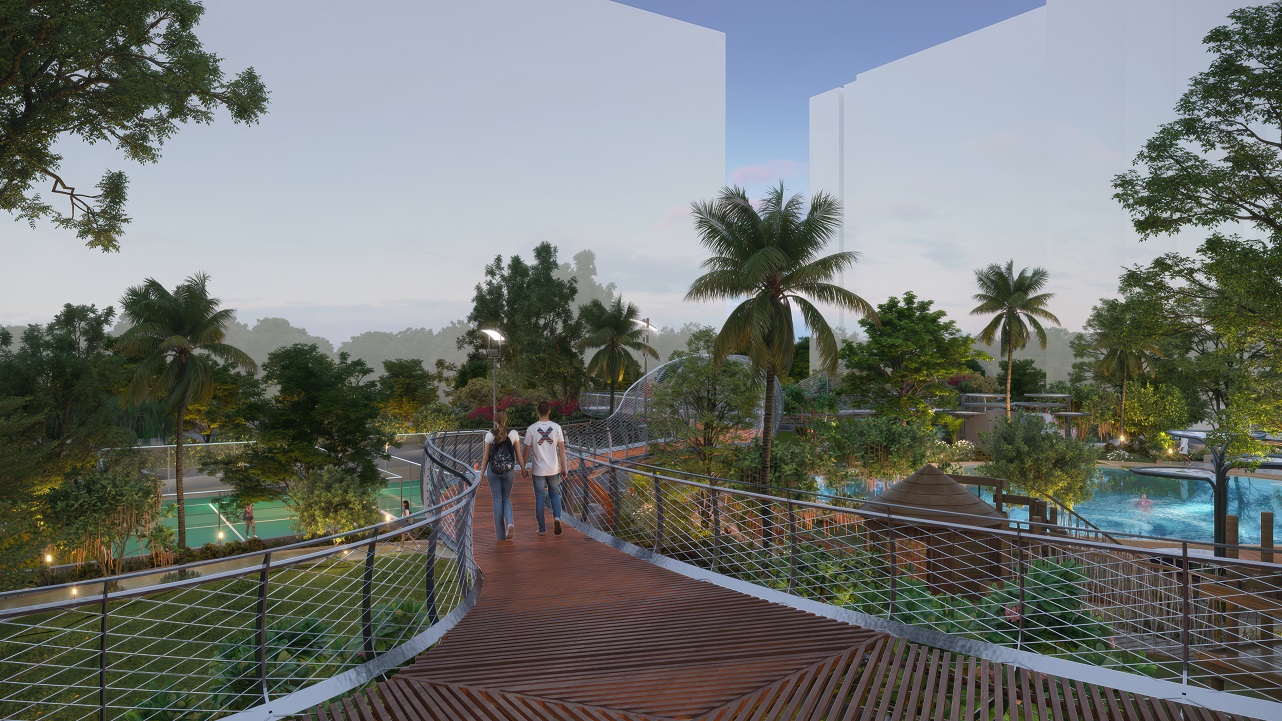 walk way render